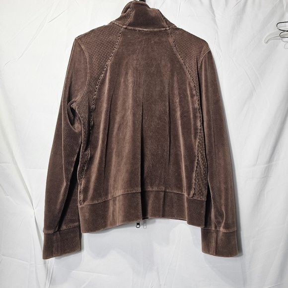NIKE Chocolate Brown Velvet sweater brown - Picture 5 of 6